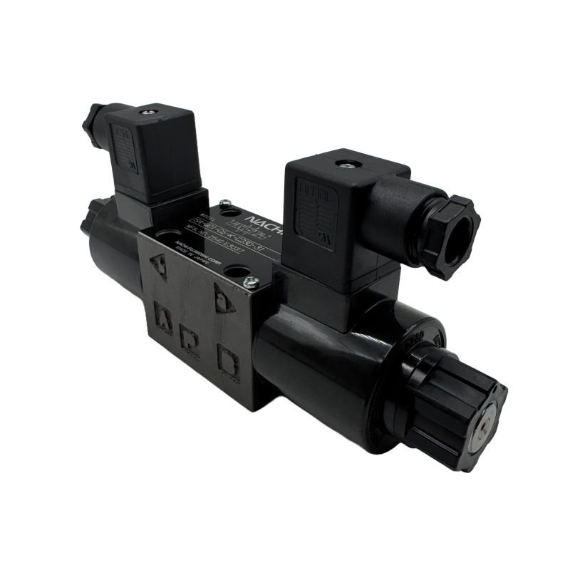 Directional control Valve NACHI model SA-G01-C6-K-C230-31 - Center A, B and T connected, P closed