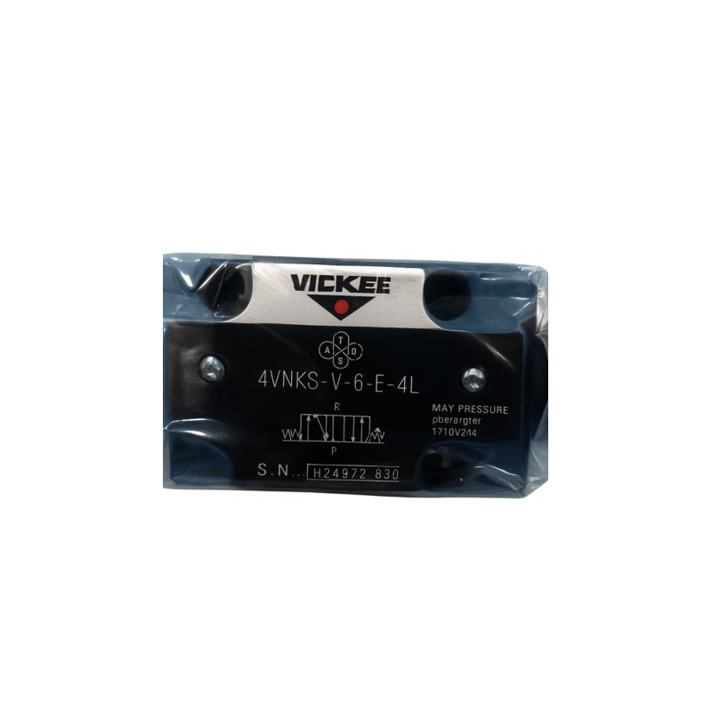 Vinke Directional Control Valve, Model 4VNKSV-6-E-DC12-4L