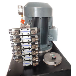 High-pressure hydraulic unit 12.5 Hp 1450 rpm. 250 bar