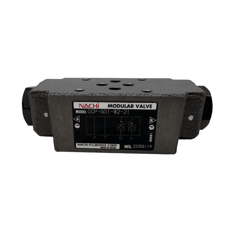 Antirretorno doble pilotado en A y B, modular, NG6 - Nachi - Modelo OCP-G01-W2-21