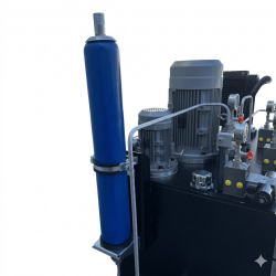 High-pressure hydraulic unit 12.5 Hp 1450 rpm. 250 bar