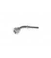 1/4" BSP (DKR) Elbow 45º Swivel Female Fitting for 1/4" Hose DN6