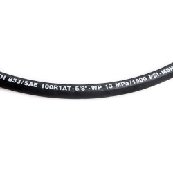 Sale of hydraulic hoses ID: 5/8" Max. Pressure: 130 Bar (1900 psi) Buy by length