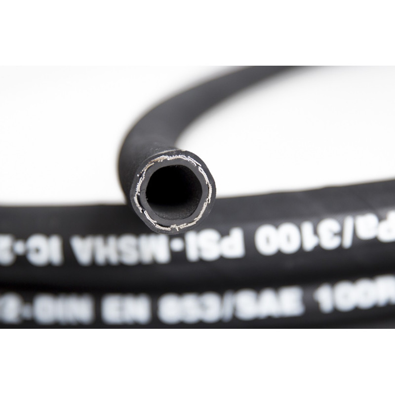 Sale of hydraulic hoses ID: 5/8" Max. Pressure: 130 Bar (1900 psi) Buy by length