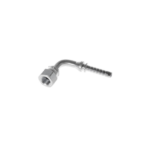 Comprar racor codo 90º hembra loca JIC 37º, cuerda 7/16" - 20, manguera de 1/4"