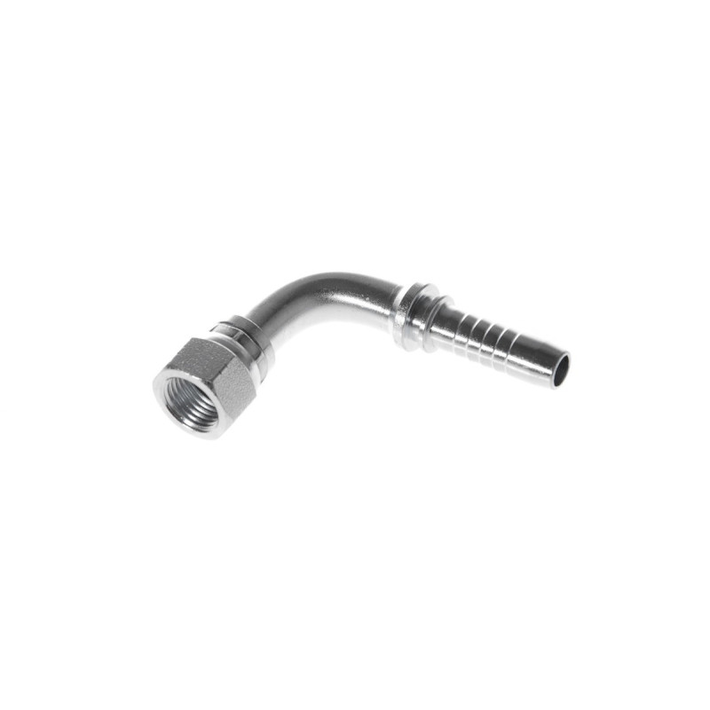 Comprar racor codo 90º hembra loca JIC 37º, cuerda 9/16" - 18, manguera de 3/8"