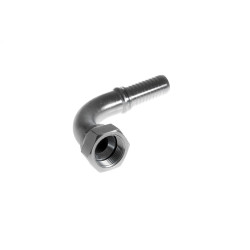 Comprar racor codo 90º hembra loca JIC 37º, cuerda 1-5/16" - 12, manguera de 1"